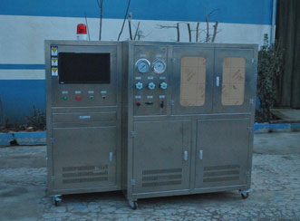 醫用導管壓力流量測試臺|無菌導管流量爆破試驗機|計算機液壓爆破機