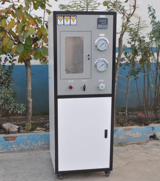 玻璃瓶耐水壓爆破試驗機|纖維瓶水壓爆破測試臺